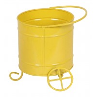 Yellow  Round Snacks Platter